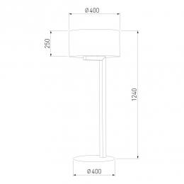 Торшер 055956 TK Lighting 5032 Troy Gray  - 2 купить